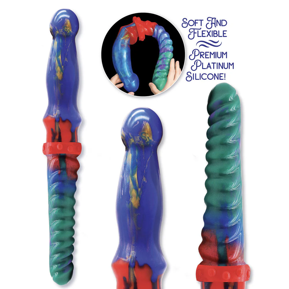 Alien Nation - Double Demon - Coloured 35 cm Fantasy Double Dildo - Image 2