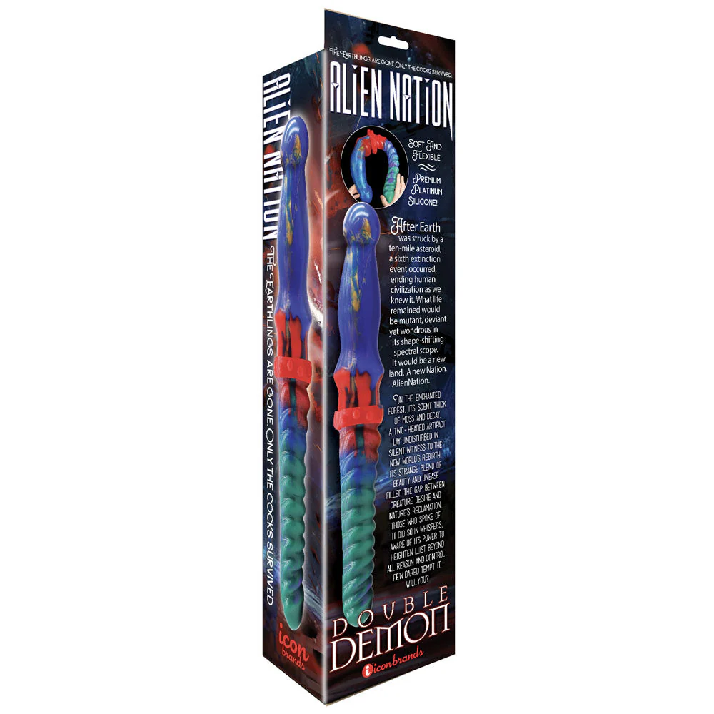 Alien Nation - Double Demon - Coloured 35 cm Fantasy Double Dildo - Image 5