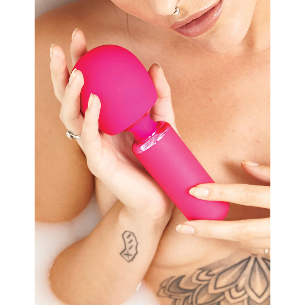 JimmyJane Exona - Pink 18.3 cm USB Rechargeable Massage Wand - Image 2