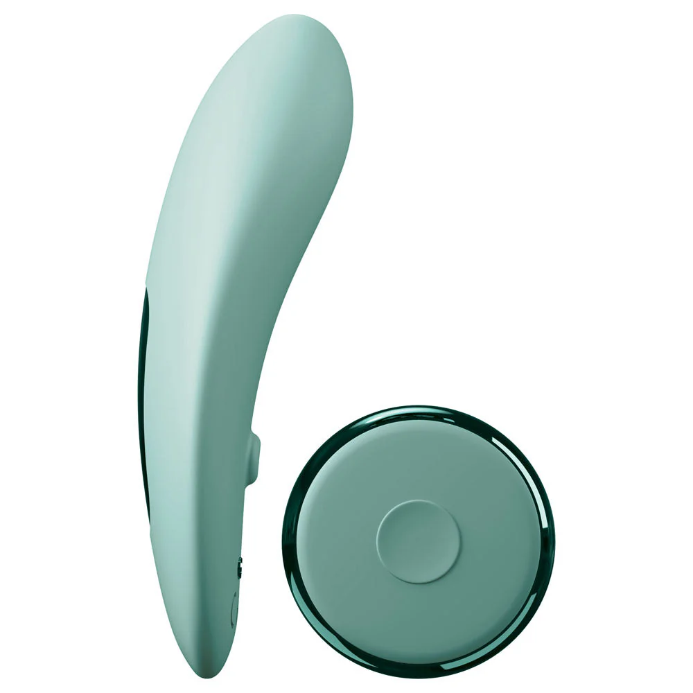 JimmyJane Ascend 3 - Teal 9 cm USB Rechargeable Stimulator with Wireless Remote - Image 6