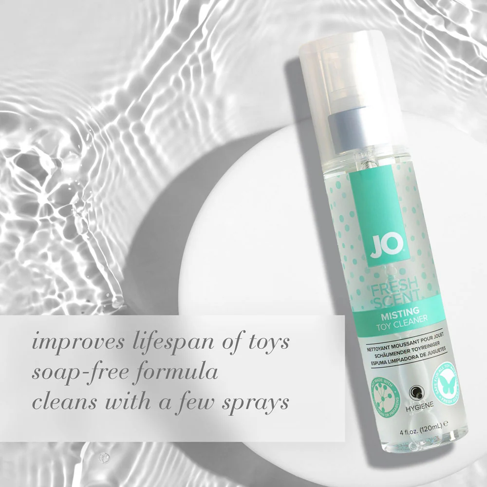 JO Misting Toy Cleaner - 120 mL - Misting Toy Cleaner - 120 ml Spray Bottle - Image 2