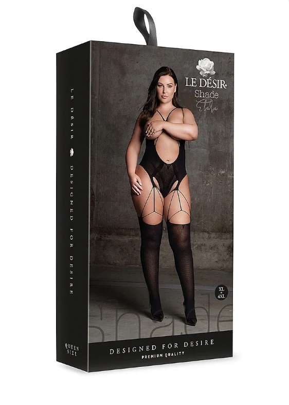 Le' Desir Shade Elara Bodystocking with Open Cups - Image 7