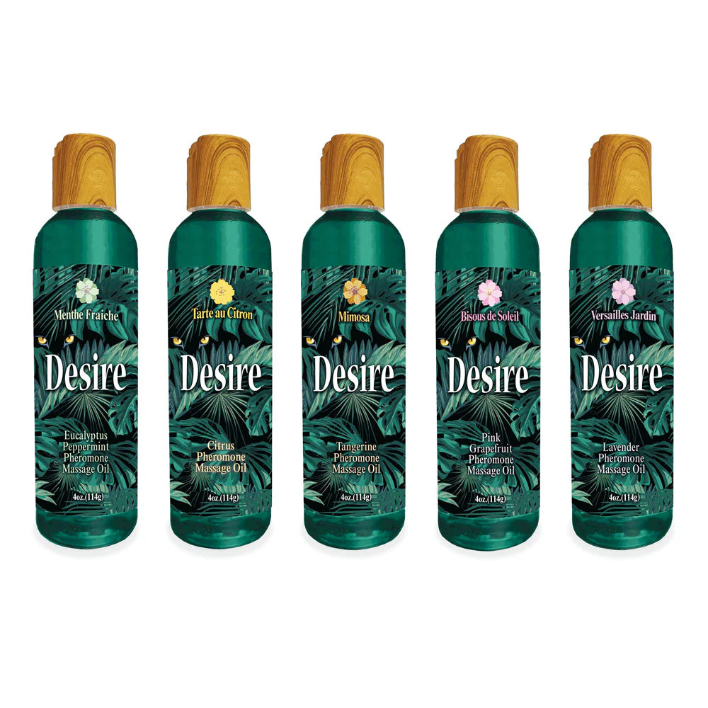 Desire Pheromone Massage Oil - Citrus Scented Pheromone Massage Oil - 118 ml - Image 2