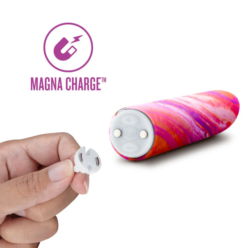 Limited Addiction Fiery - Power Vibe - Coral 10.2 cm USB Rechargeable Bullet - Image 6