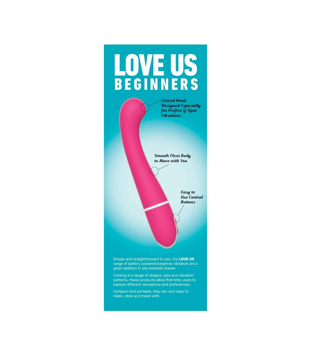 Love Us Beginners G-Spot Vibe - Image 3