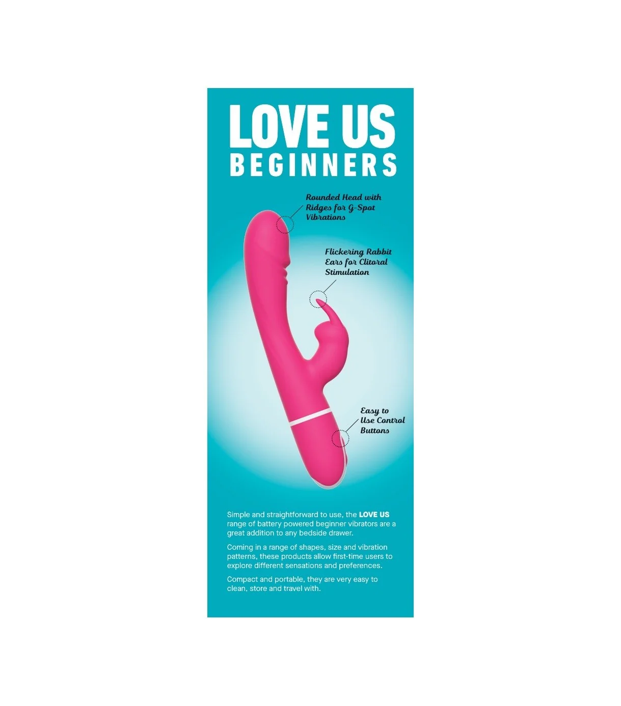 Love Us Beginners Real Rabbit Vibe - Image 3
