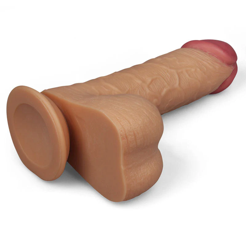 King Size 9'' Realistic Dildo - Flesh 23 cm Dong - Image 3