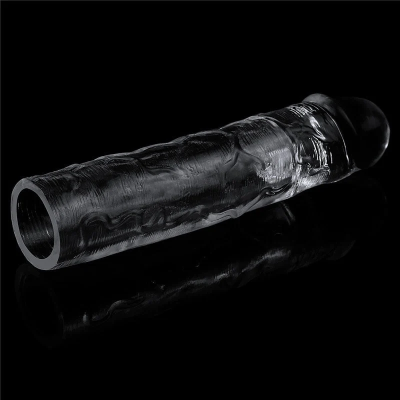 Flawless Clear Penis Sleeve 2'' - Clear 5 cm Penis Extender Sleeve - Image 5