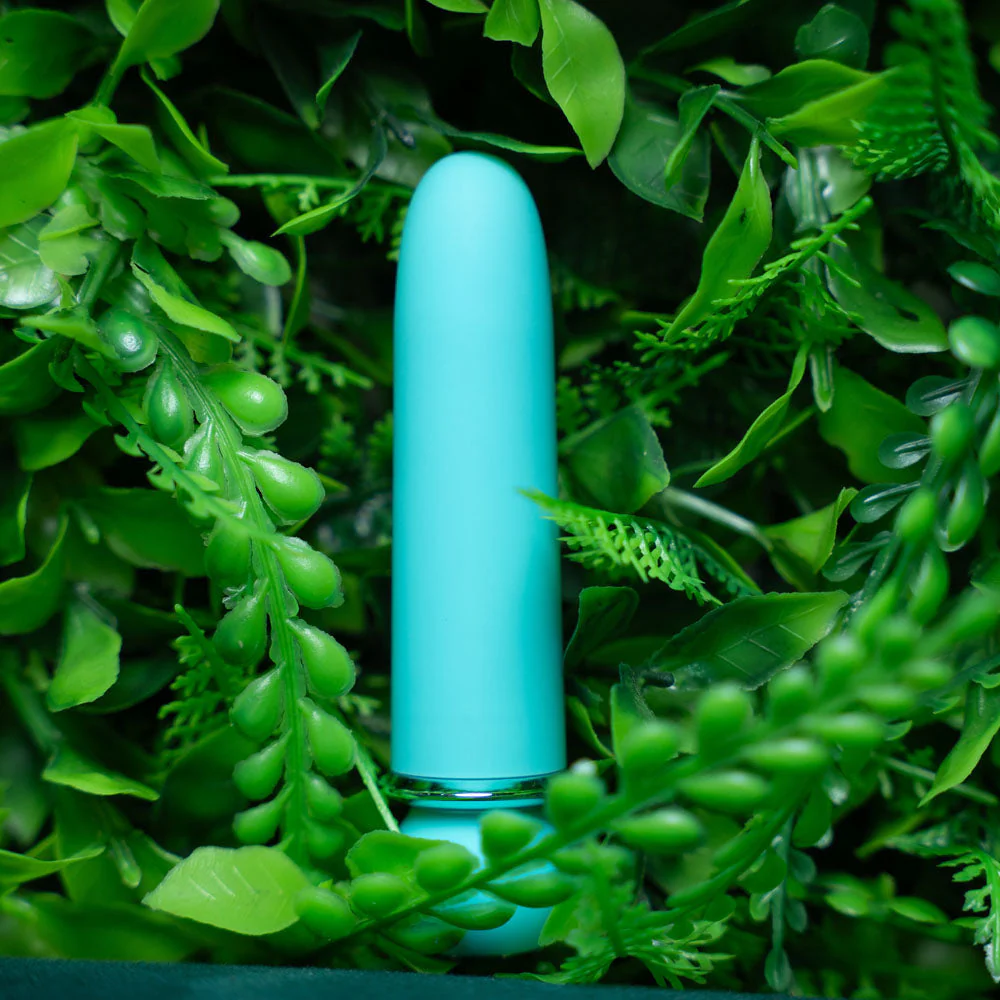 Maia JAGUAR - Blue - Blue 10.1 cm USB Rechargeable Bullet - Image 2