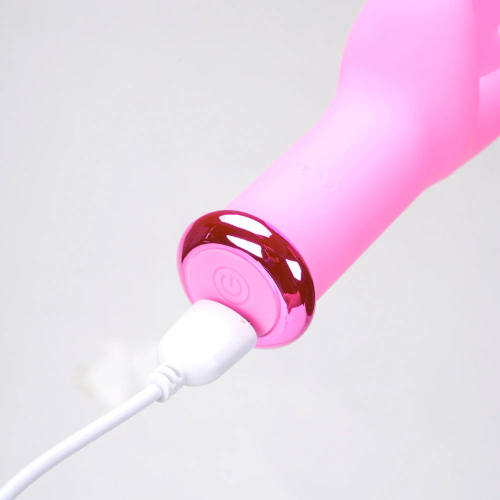 Maia MYLA - Pink - Pink 15.9 cm USB Rechargeable Butterfly Vibrator - Image 3