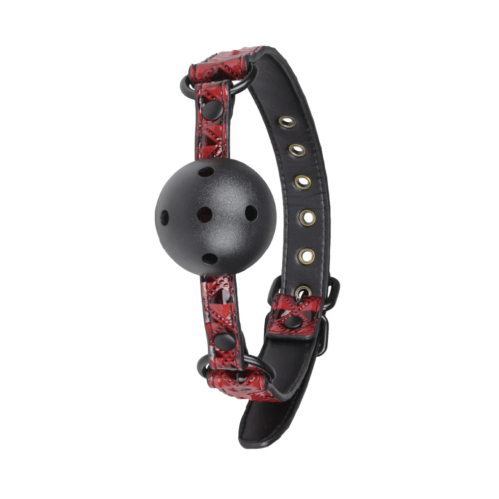Magic Touch Ball Gag Purple - Image 2