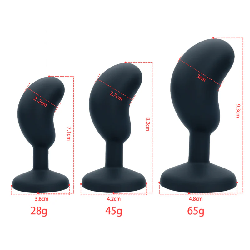 Magic Touch Fun Lil' Beanies Butt Plug Black - Image 2