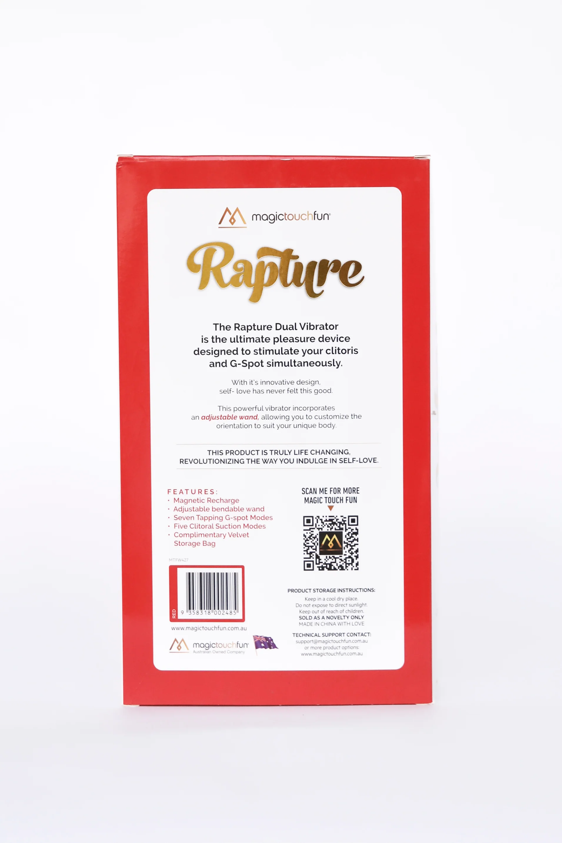 Magic Touch Fun Rapture Dual Action Vibrator - Image 8