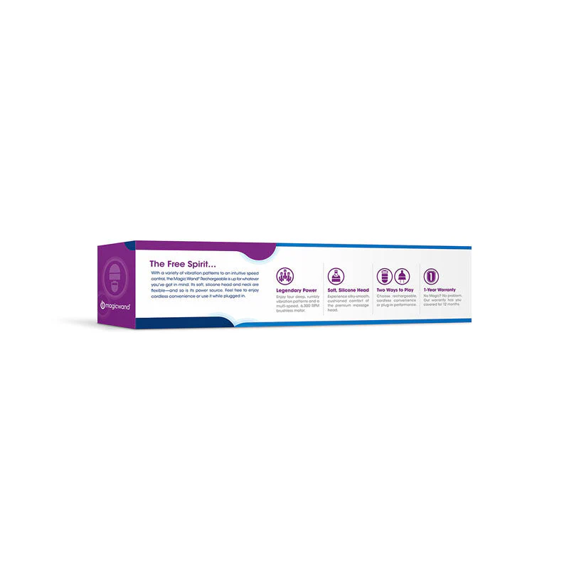 Magic Wand Rechargeable - White Rechargeable Massage Wand - Image 9