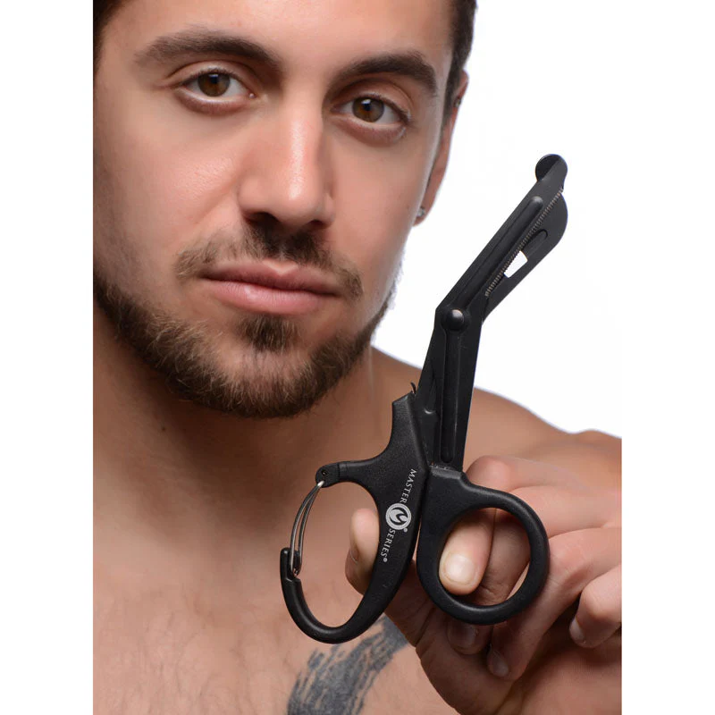 Master Series Snip - Black Heavy Duty Bondage Scissors - Image 8