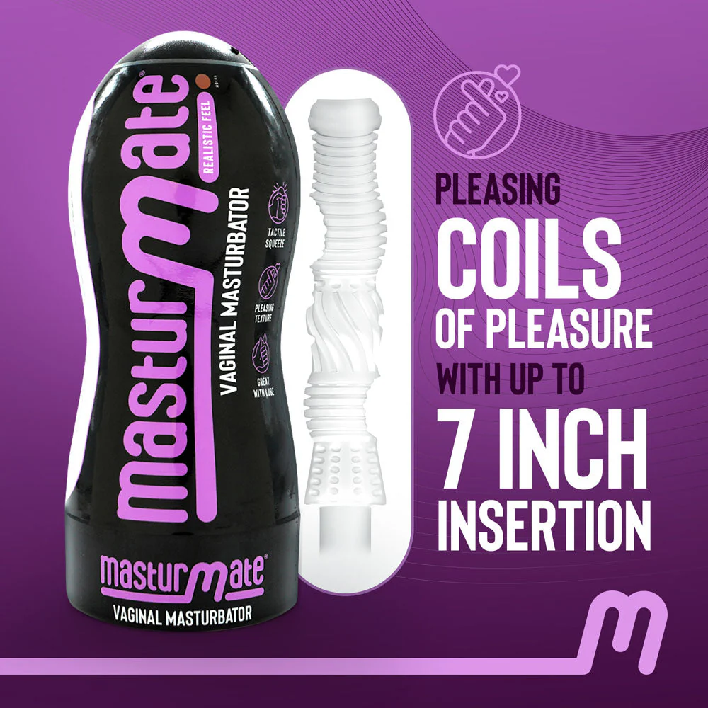 Masturmate - Vagina - Mocha - Brown Vagina Stroker - Image 4