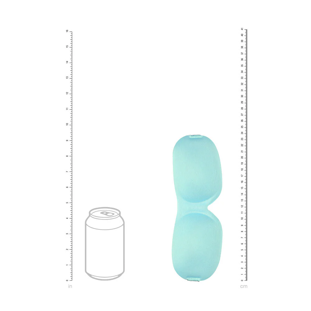 OUCH! 3D Mask - Powder Blue - Powder Blue Eye Mask - Image 4