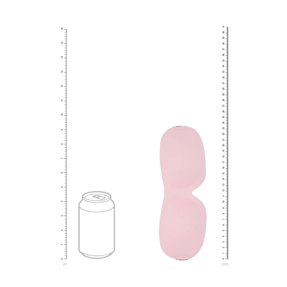OUCH! 3D Mask - Powder Pink - Powder Pink Eye Mask - Image 4