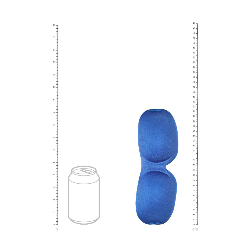 OUCH! 3D Mask - Royal Blue - Royal Blue Eye Mask - Image 4