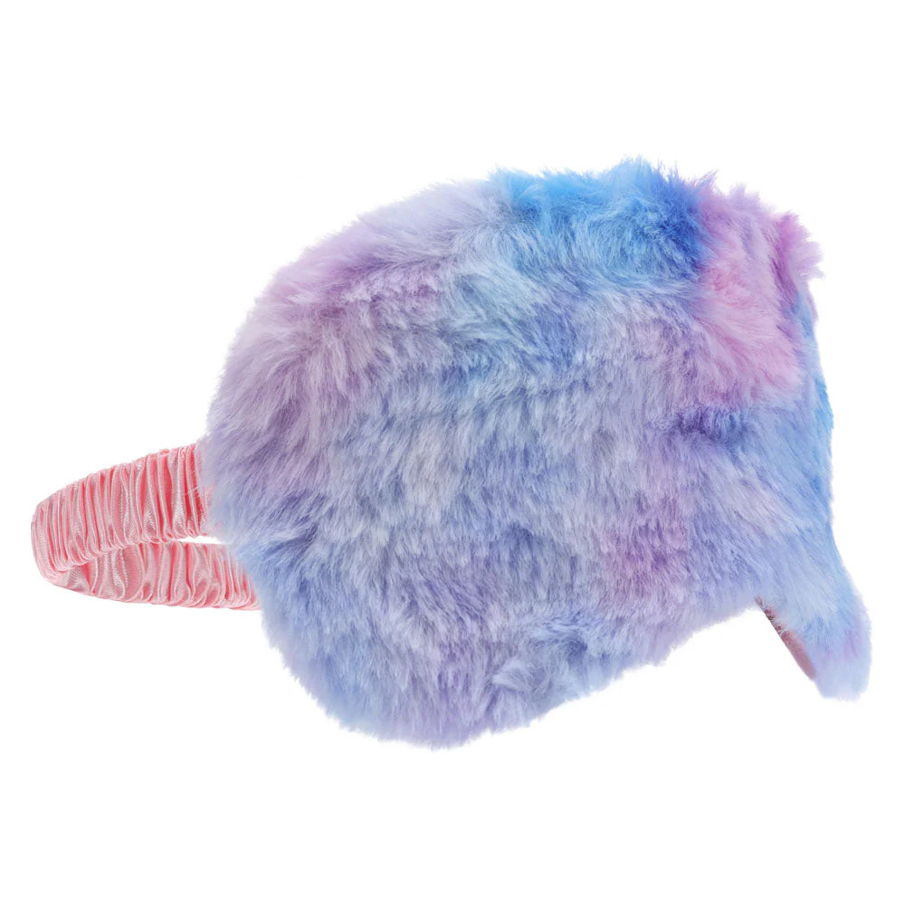 OUCH! Fluffy Mask - Multicolor 2 - Coloured Fluffy Eye Mask - Image 3