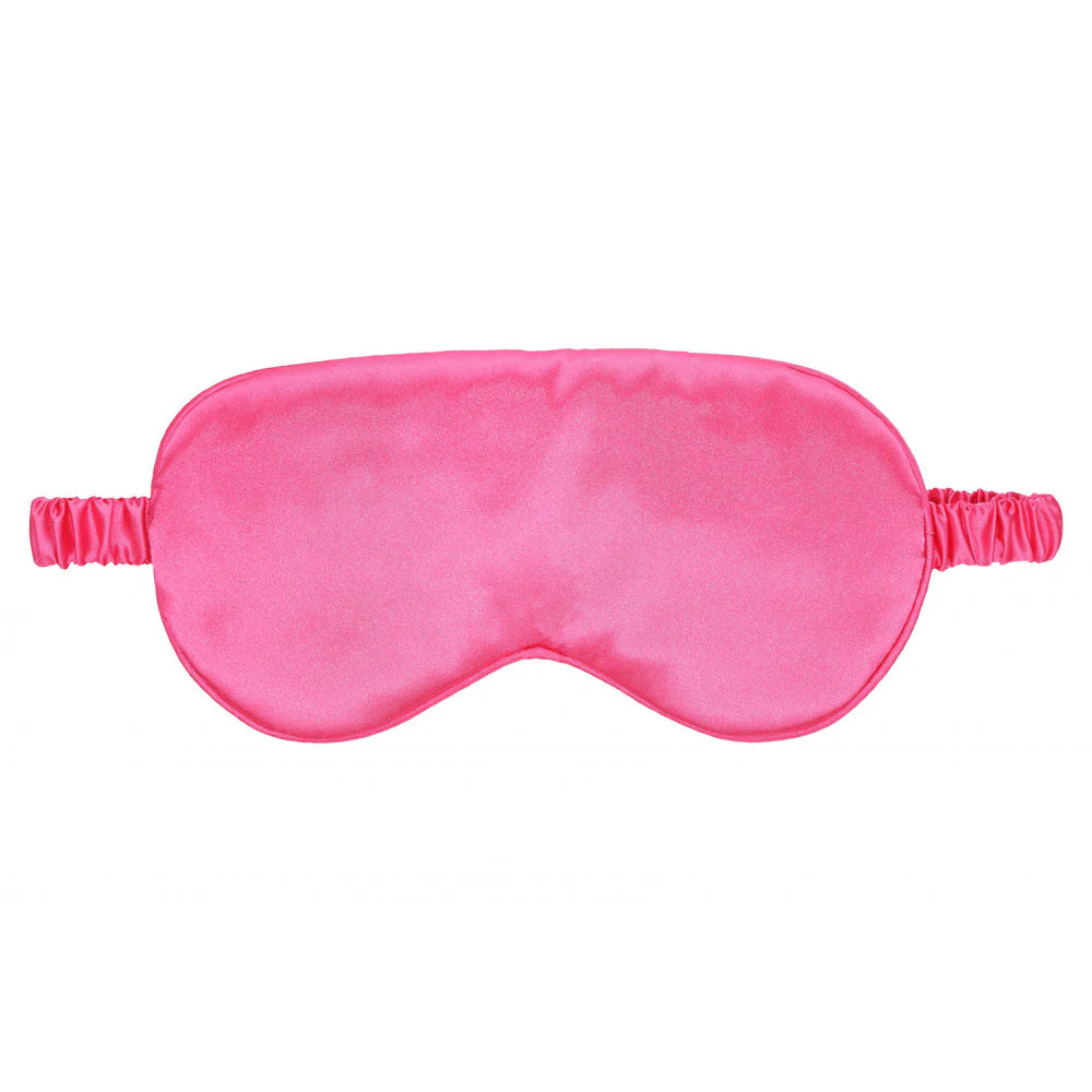 OUCH! Satin Mask - Pink - Pink Eye Mask - Image 2