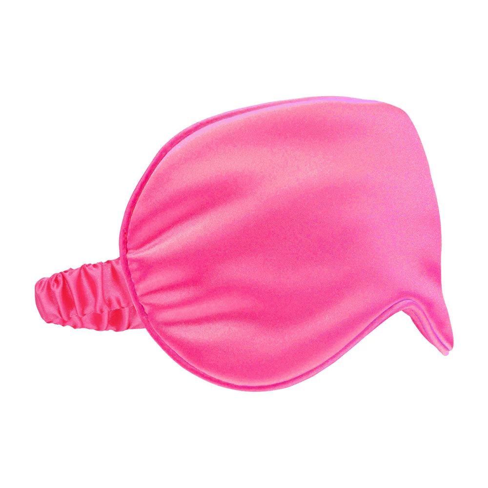 OUCH! Satin Mask - Pink - Pink Eye Mask - Image 3