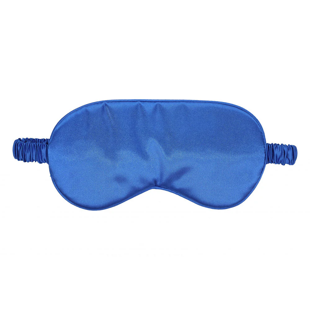 OUCH! Satin Mask - Royal Blue - Royal Blue Eye Mask - Image 2