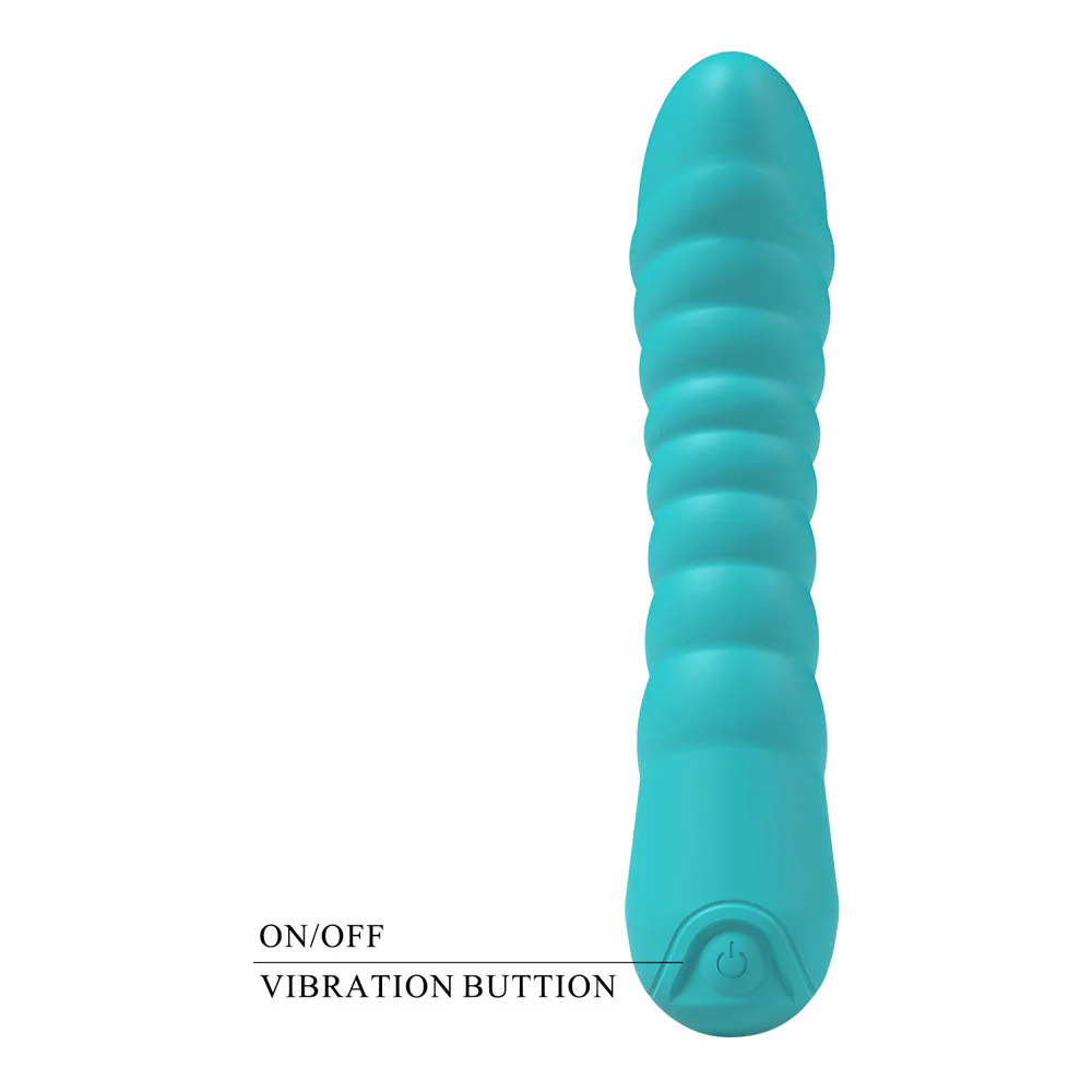 Party Up JAYLEI - Teal - Teal 14.6 cm USB Rechargeable Vibrator - Image 6