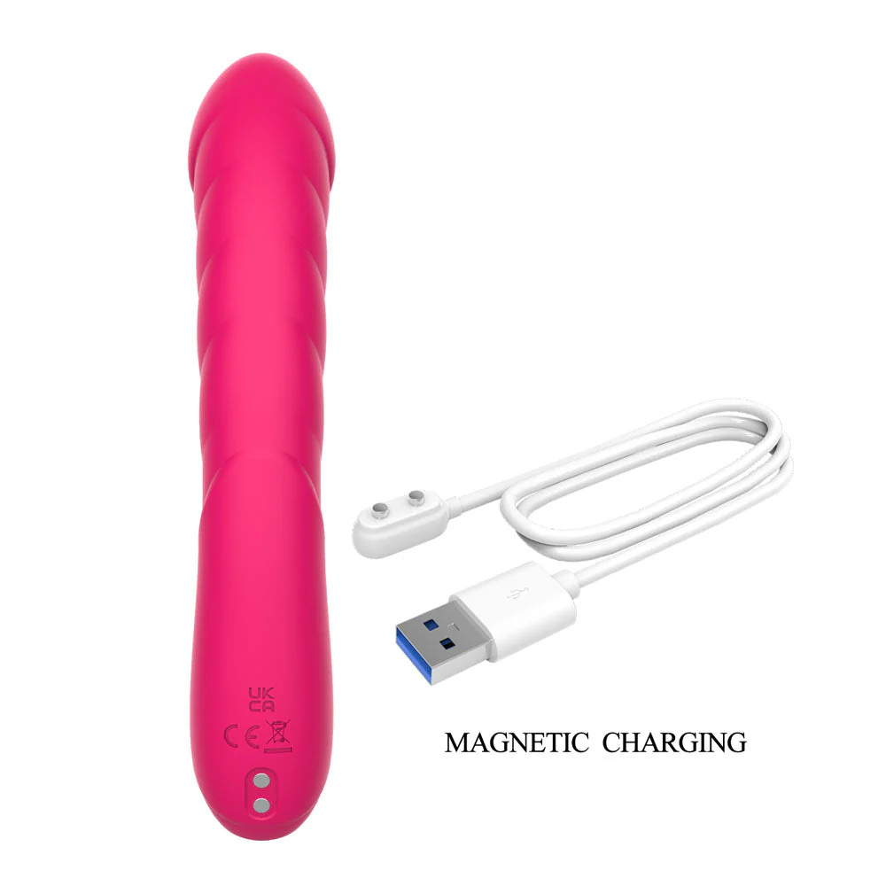 Party Up MONICA - Pink - Pink 15.8 cm USB Rechargeable Rabbit Vibrator - Image 7