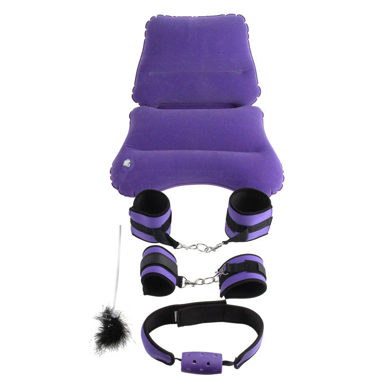 Fetish Fantasy Series Purple Pleasure Bondage Set - 8 Piece Set - Image 2