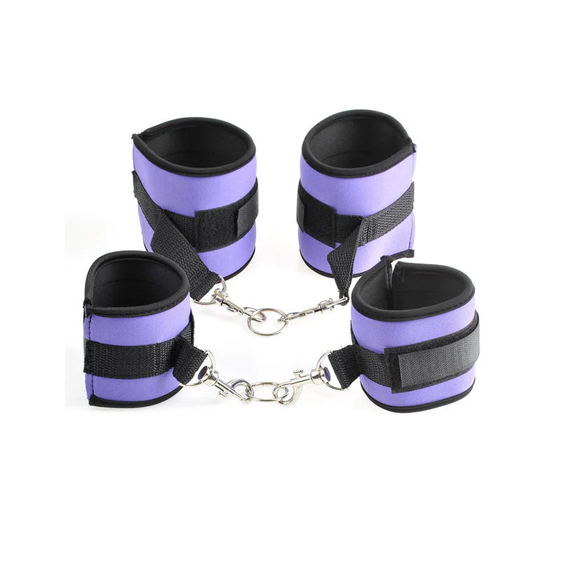 Fetish Fantasy Series Purple Pleasure Bondage Set - 8 Piece Set - Image 3