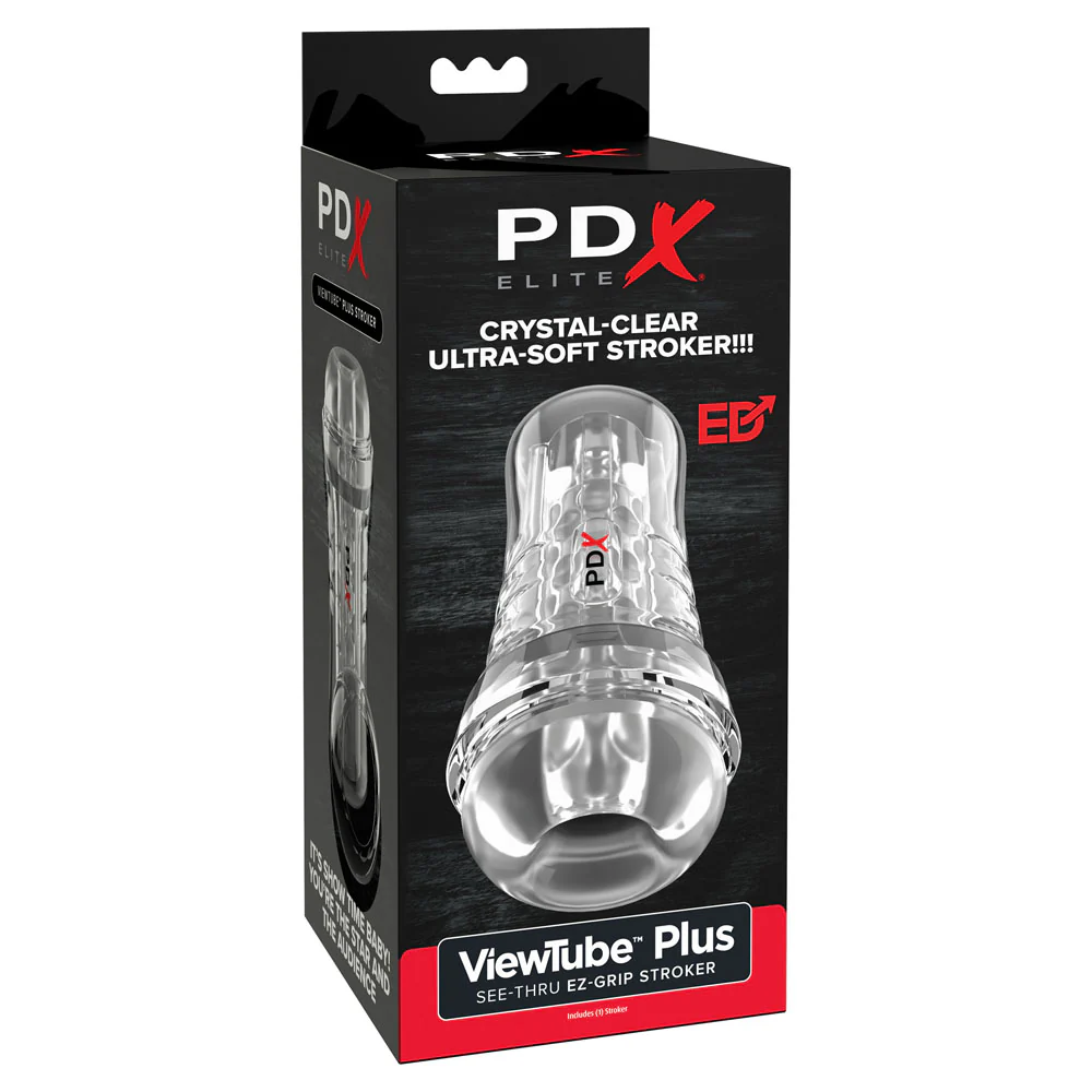 PDX Elite ViewTube EZ-Grip Stroker - Clear Stroker - Image 7