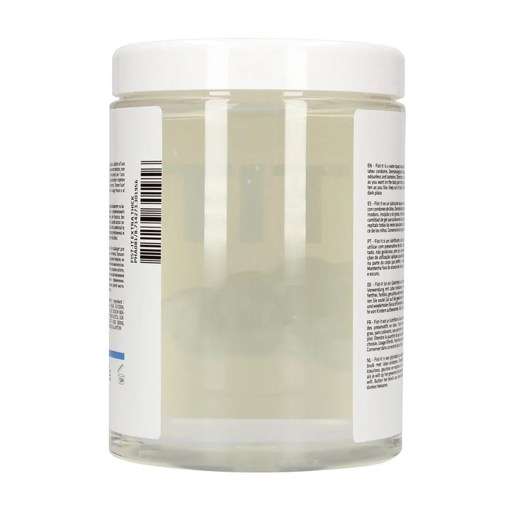 Pharmquests Fist-It Extra Thick - Thick Water Based Lubricant - 1000 ml Tub - Image 2