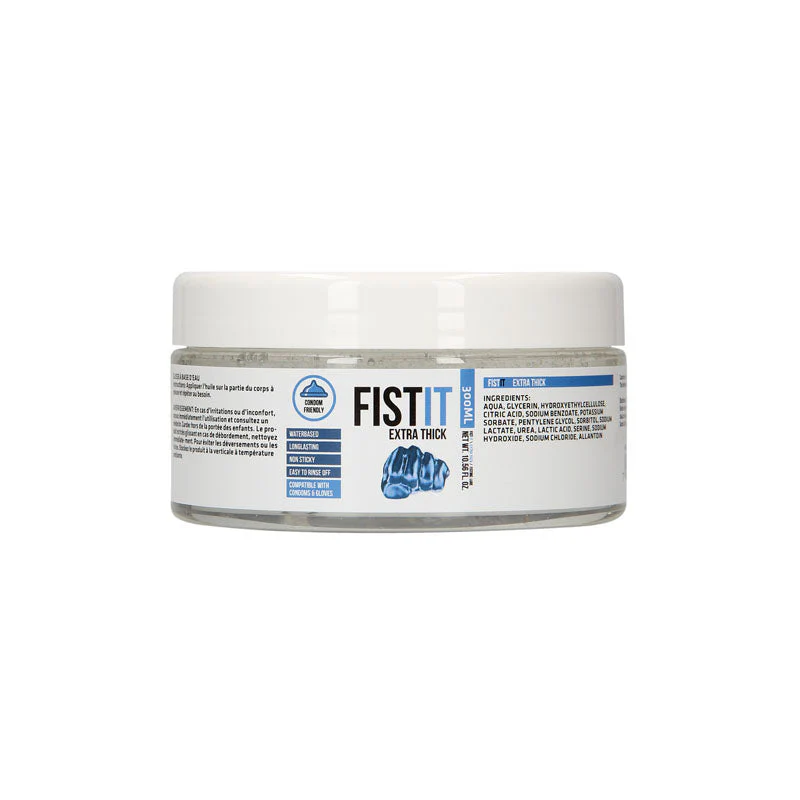 PHARMQUESTS Fist-It Extra Thick - 300ml - Thick Water Based Lubricant - 300 ml Tub