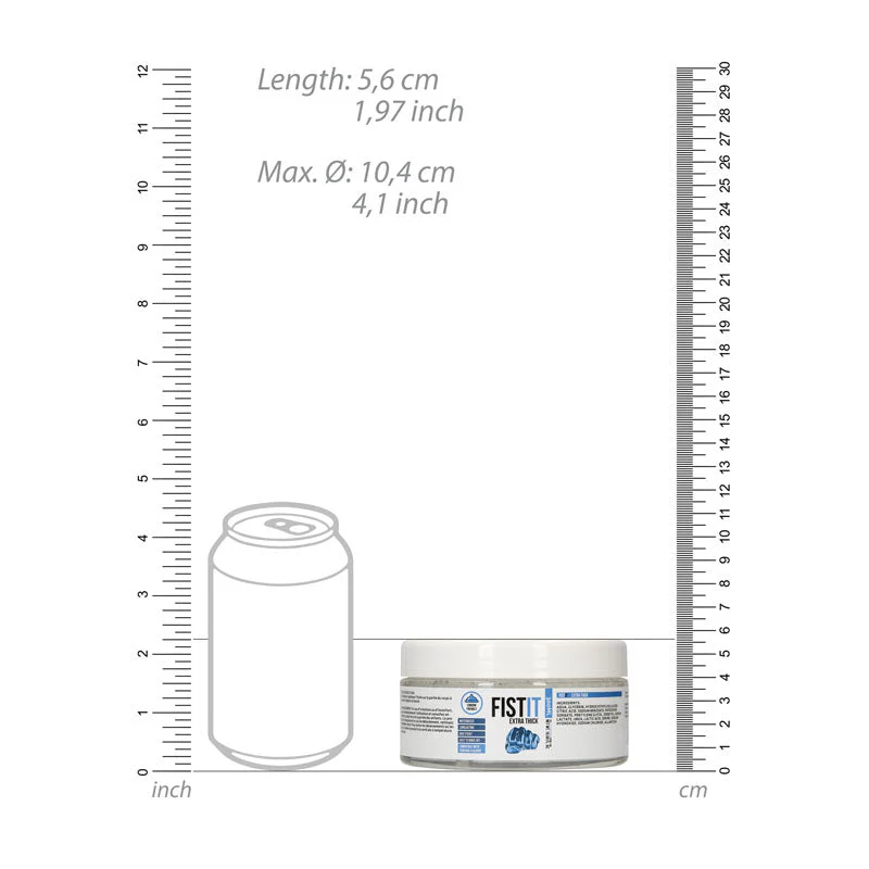 PHARMQUESTS Fist-It Extra Thick - 300ml - Thick Water Based Lubricant - 300 ml Tub - Image 6