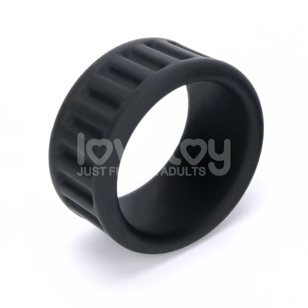 Pinnacle Pro Twin Grip Enhancer - Black Cock & Balls Ring - Image 9