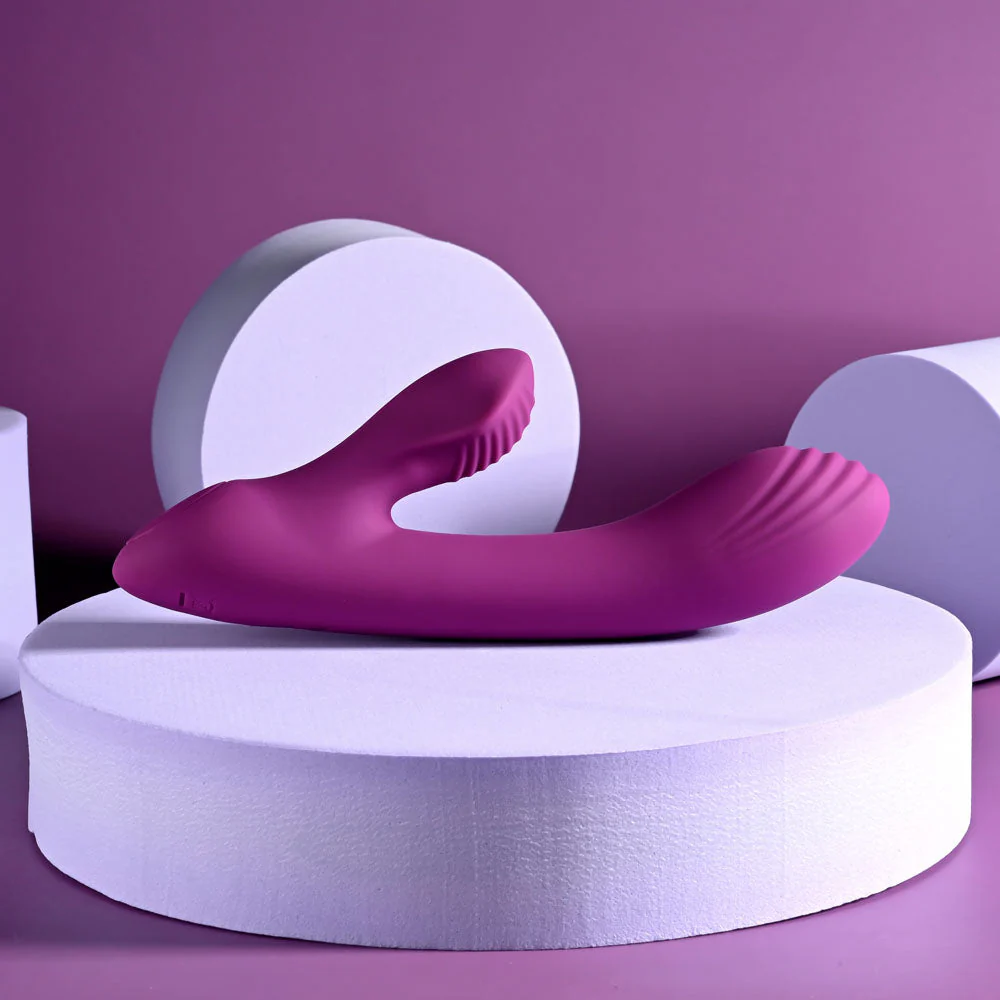 Playboy Pleasure BITTY BUNNY - Purple 14.7 cm USB Rechargeable Rabbit Vibrator - Image 2
