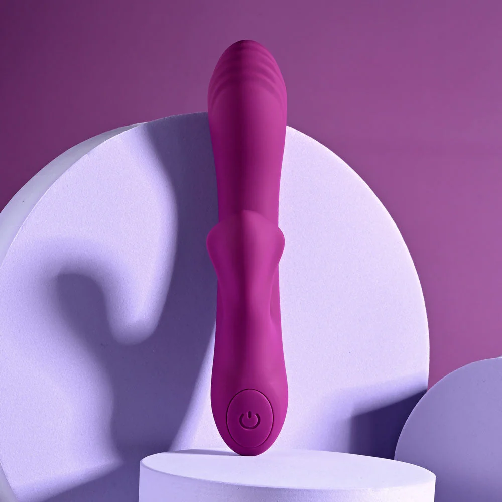 Playboy Pleasure BITTY BUNNY - Purple 14.7 cm USB Rechargeable Rabbit Vibrator - Image 6