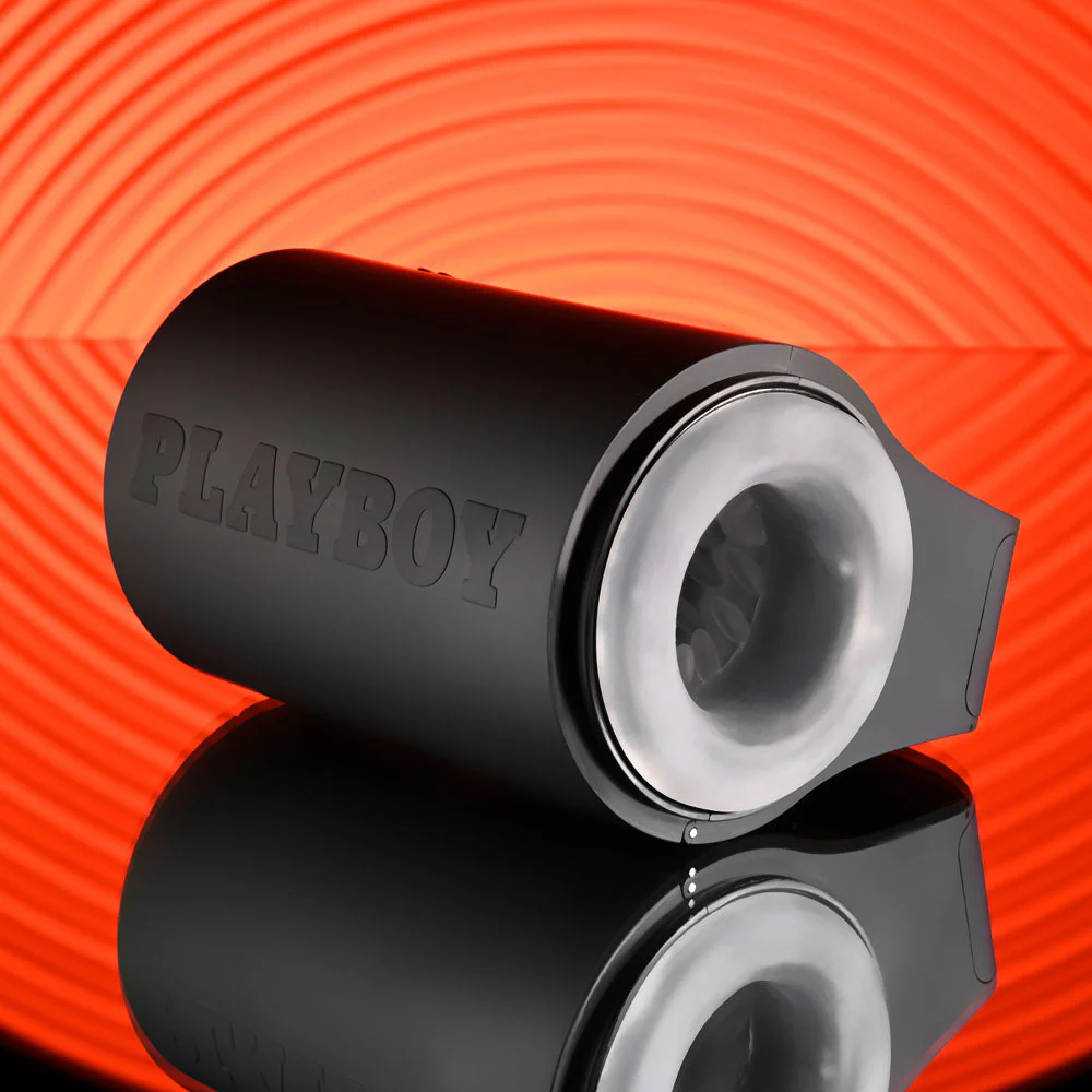 Playboy Pleasure COME ALONG - USB Rechargeable Vibrating Stroker - Image 2