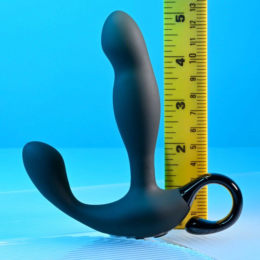 Playboy Pleasure COME HITHER - Black 13.2 cm USB Rechargeable Vibrating Prostate Massager with Wireless Remote Control - Image 8