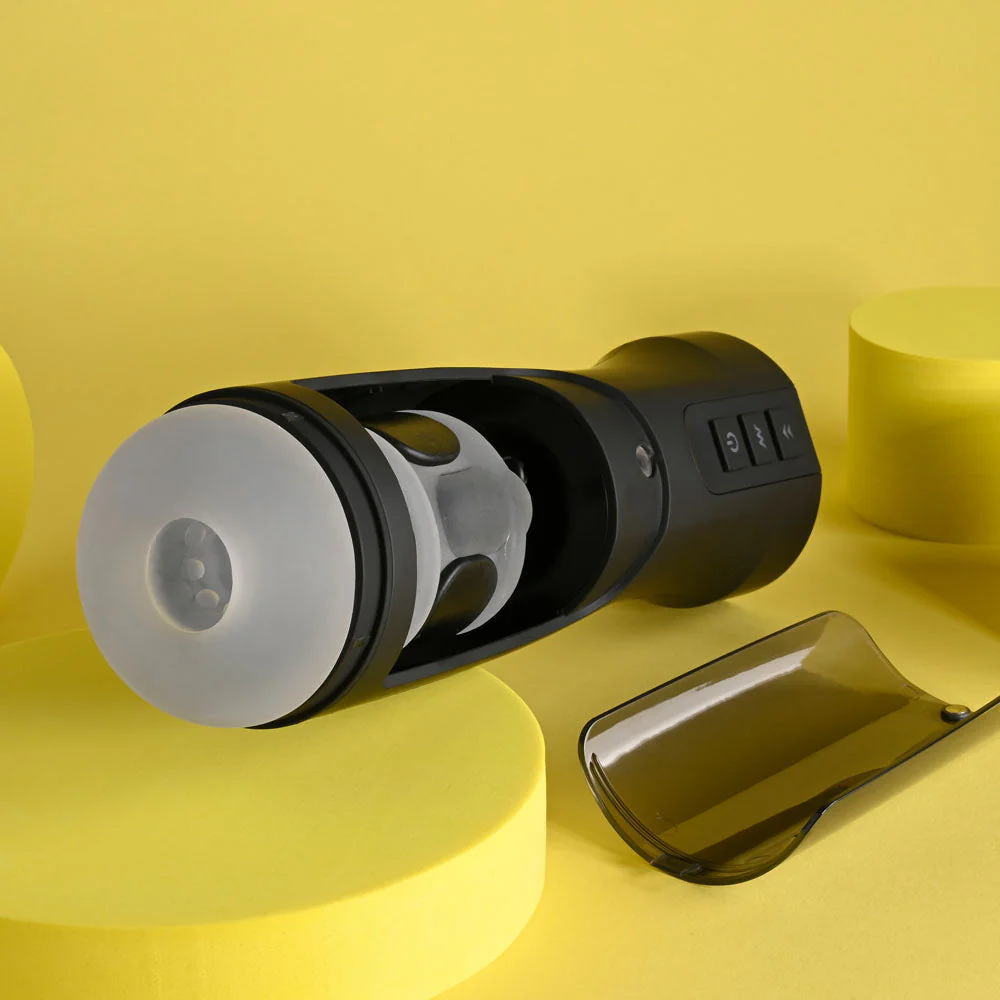 Playboy Pleasure END GAME - USB Rechargeable Vibrating & Self Sanitising Stroker - Image 3