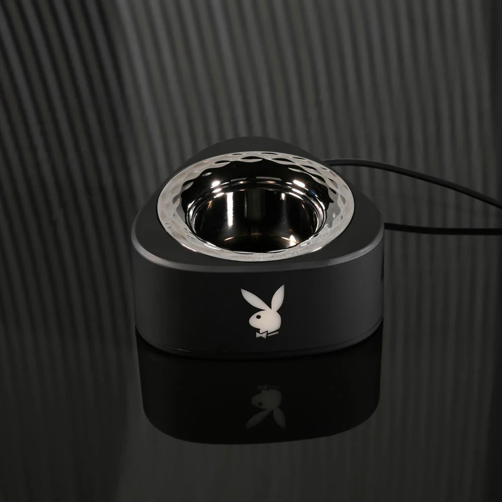 Playboy Pleasure PLEASURE ZONE - Black 21.4 cm Rechargeable Vibrator with USB Charging Dock - Image 4