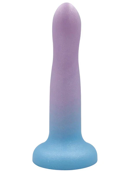 Pleasures by Playful 5 inch Dong - Purple to Blue - Image 3