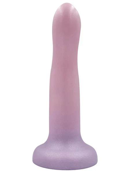 Pleasures by Playful 6 inch Dong - Pink to Purple - Image 3