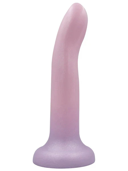 Pleasures by Playful 7 inch Dong - Pink to Purple - Image 2