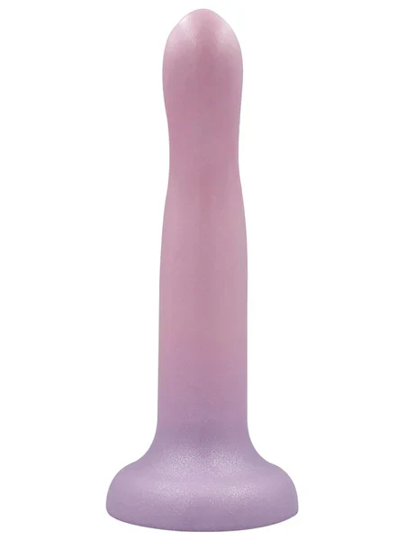 Pleasures by Playful 7 inch Dong - Pink to Purple - Image 3