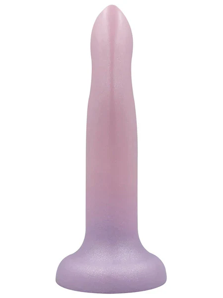 Pleasures by Playful 7 inch Dong - Pink to Purple - Image 4