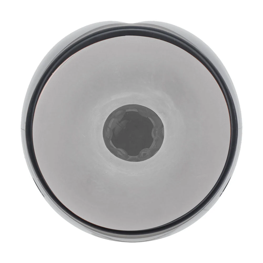 PUMPED Virtuo - Gunmetal - Gunmetal Grey/Clear USB Rechargeable Sucking And Vibrating Auto Masturbator - Image 6