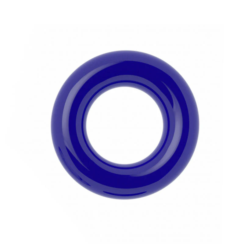 Power Plus Triple Donut Ring Set - Coloured Cock Rings - Set of 3 - Image 2