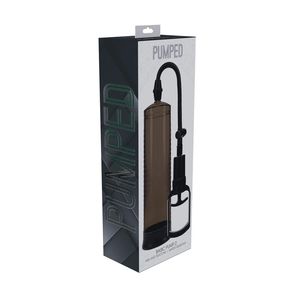 PUMPED Basic Pump 2 - Black - Black Penis Pump - Image 3